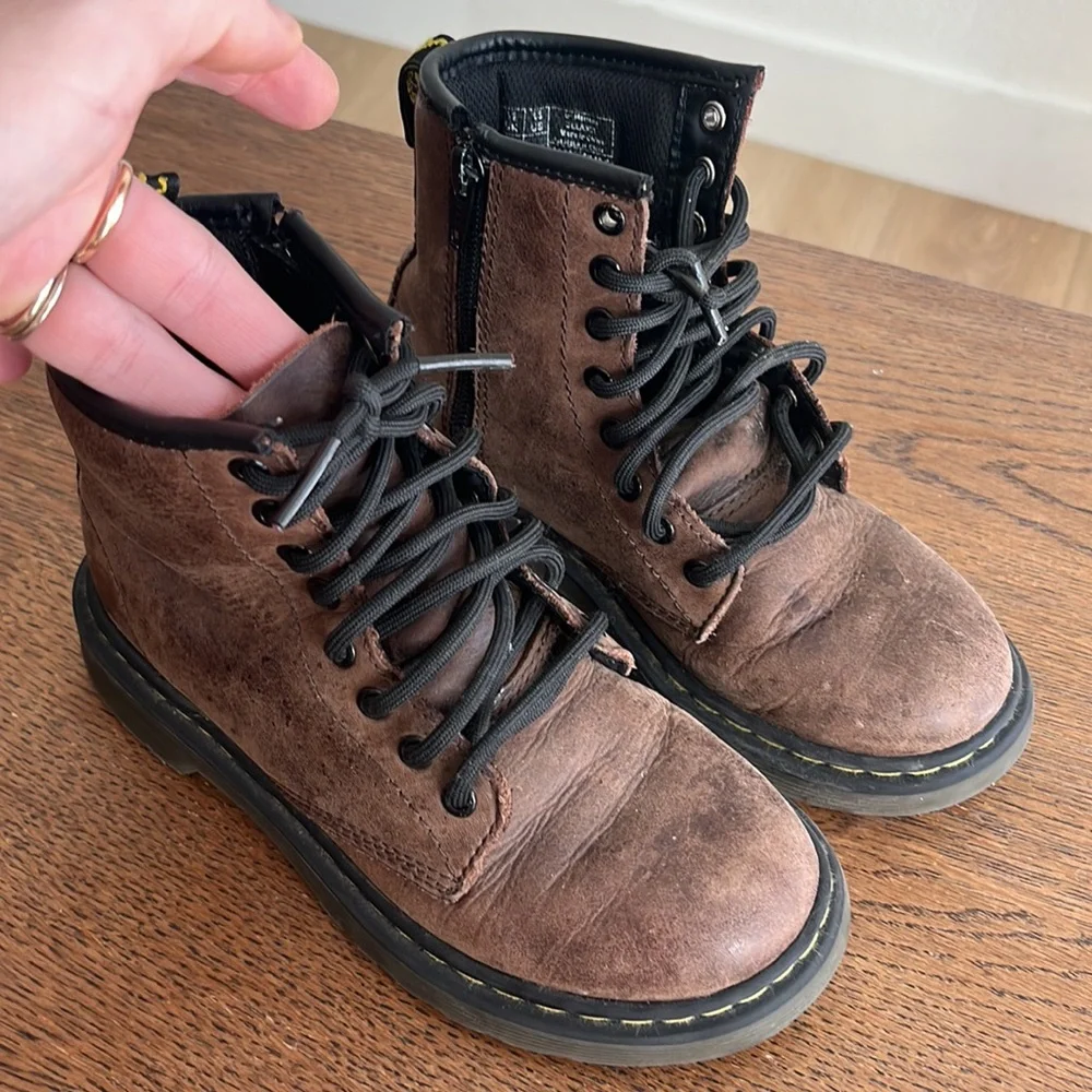Dr. Martens shows wear